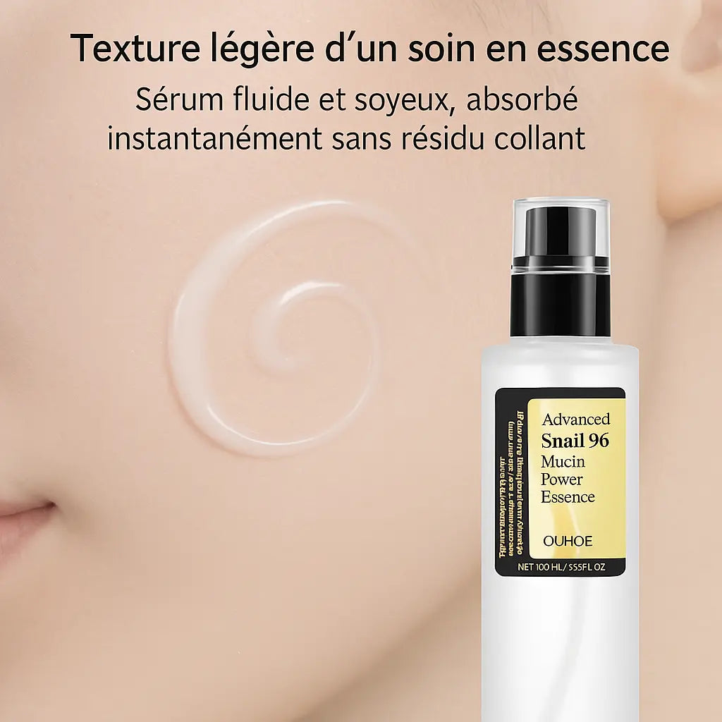 Advanced Snail 96 Mucin Power Essence – Soin de la peau Purmental