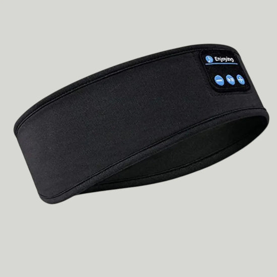 Bandeau pour dormir avec masque pour les yeux, écouteurs Bluetooth - Purmental