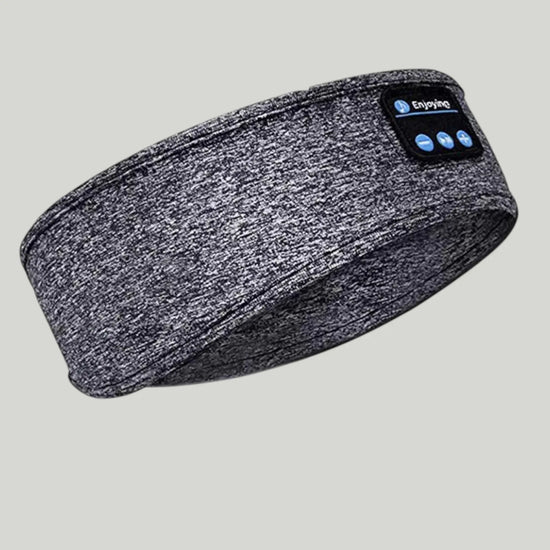 Bandeau pour dormir avec masque pour les yeux, écouteurs Bluetooth - Purmental