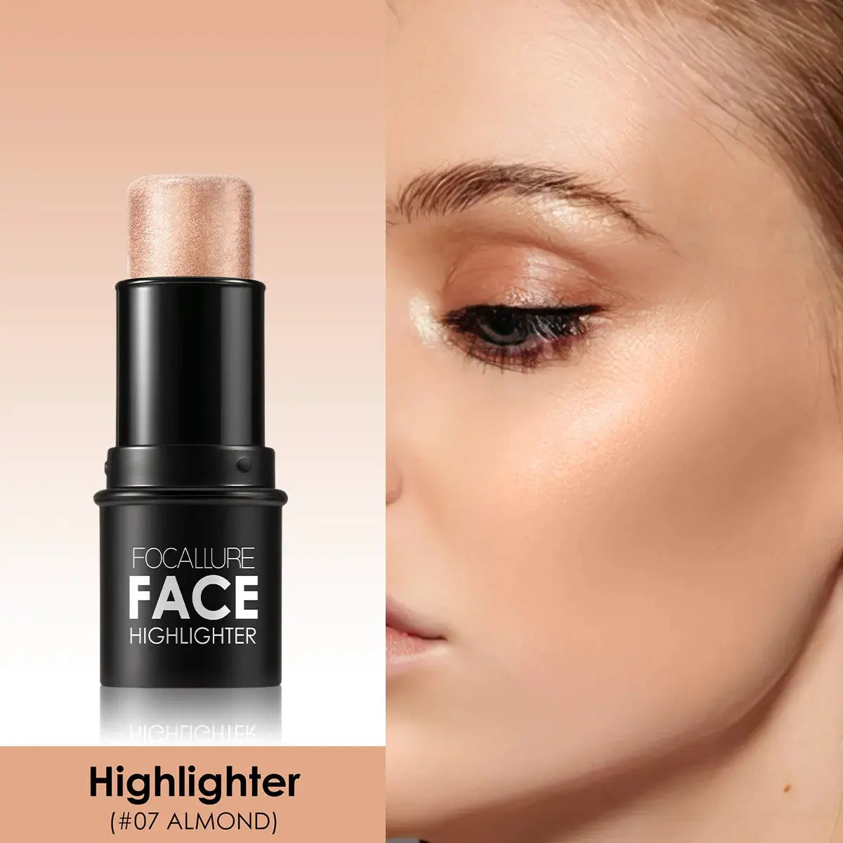 Correcteur Contour & Crème Illuminatrice pour Maquillage Femme - Stick Enlumineur et Poudre Bronzante Waterproof pour le Visage