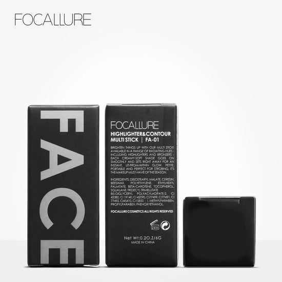 Correcteur Contour & Crème Illuminatrice pour Maquillage Femme - Stick Enlumineur et Poudre Bronzante Waterproof pour le Visage
