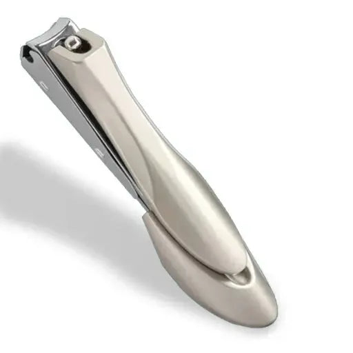 Coupe-ongles en acier inoxydable anti-éclaboussures Purmental