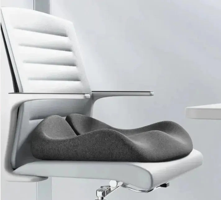 Coussin ergonomique en mousse à mémoire de forme pour siège de bureau ou de voiture - Purmental