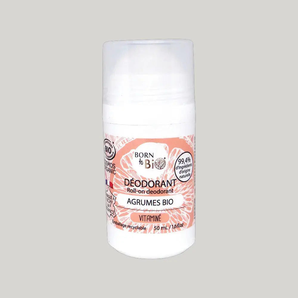Déodorant Agrumes Bio - Certifié Bio Born to Bio