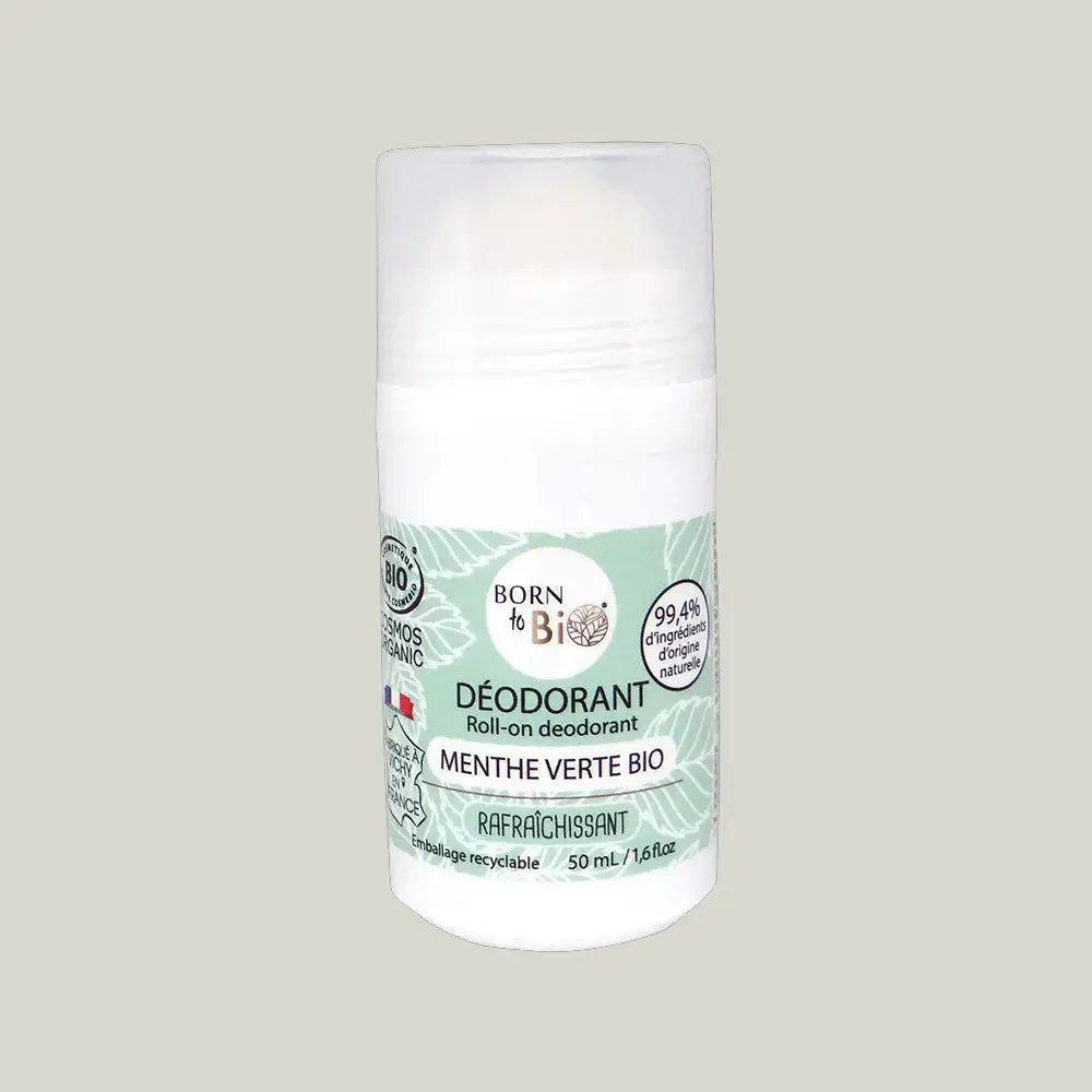 Déodorant Menthe Verte - Certifié Bio Born to Bio