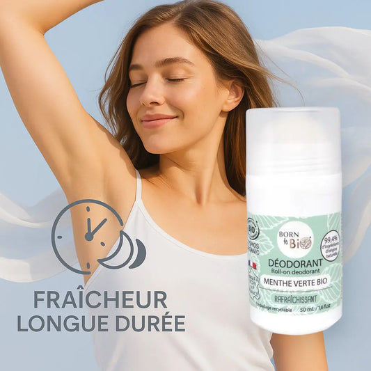 Déodorant Menthe Verte - Certifié Bio Born to Bio