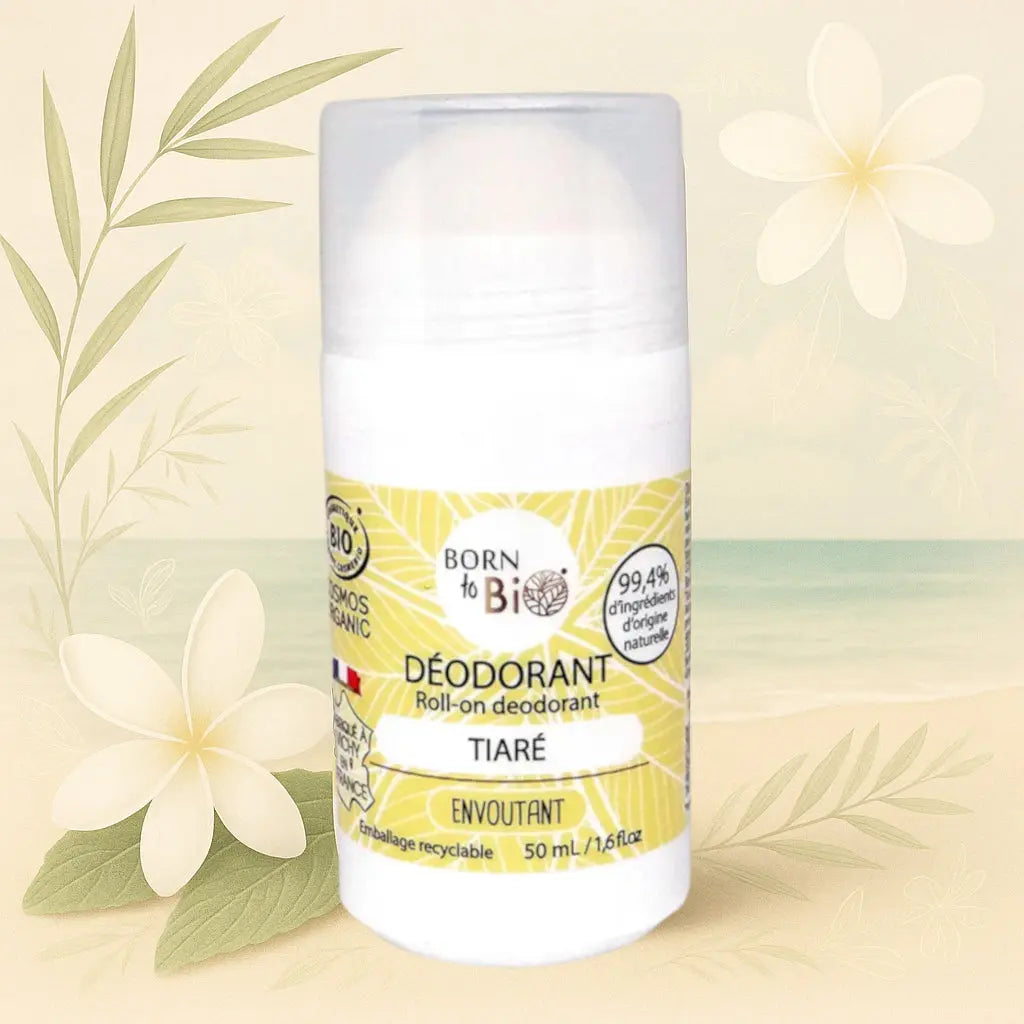 Déodorant Tiaré - Certifié Bio Born to Bio
