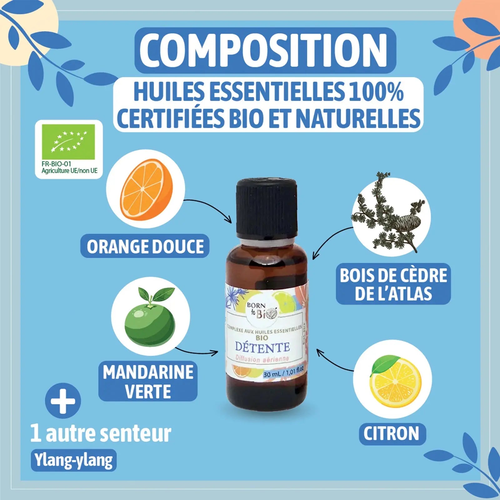 Détente - Complexe aux huiles essentielles Certifiées Bio-2