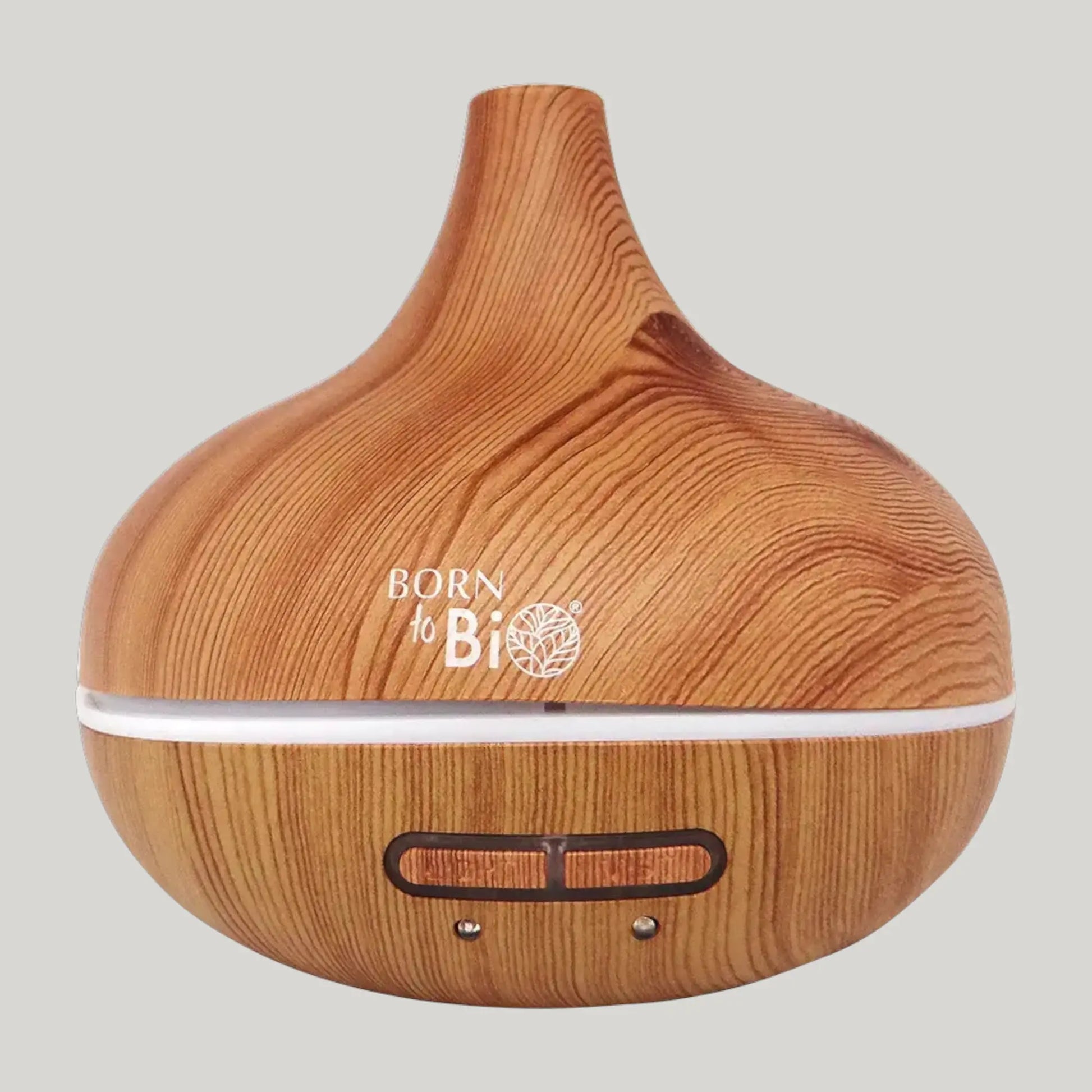 Diffuseur d'huiles essentielles aspect Bois Clair Born to Bio