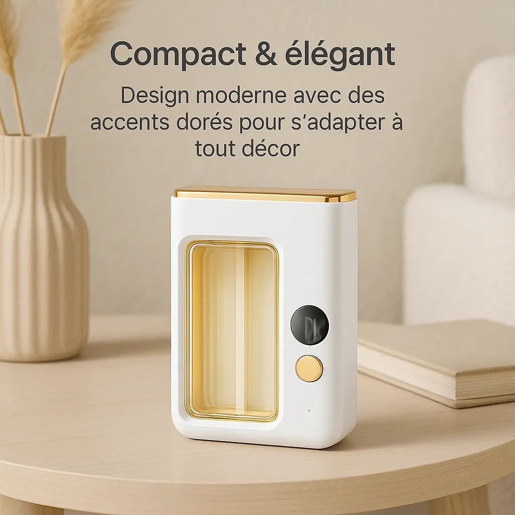 Diffuseur d'huiles essentielles, machine d'aromathérapie,  affichage numérique, 7 vitesses réglables - Purmental