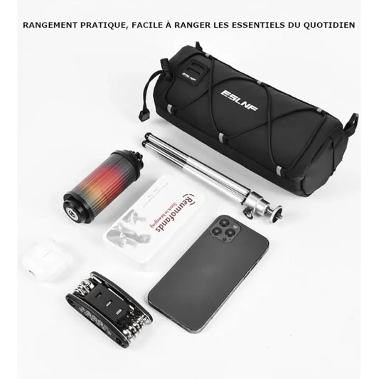 ESLNF - Sac avant de vélo, grande capacité de rangement Purmental
