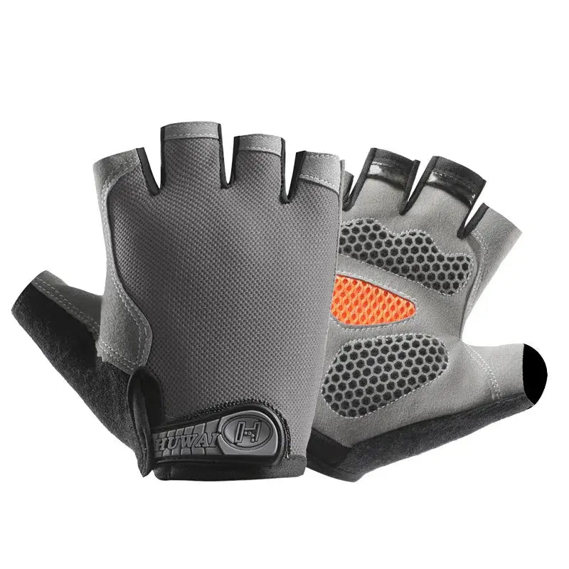 Breathable Anti-Slip Half Finger Gloves for Fitness Cycling Summer Gym Cycling Gloves for Men and Women Bicycle Riding Fishing