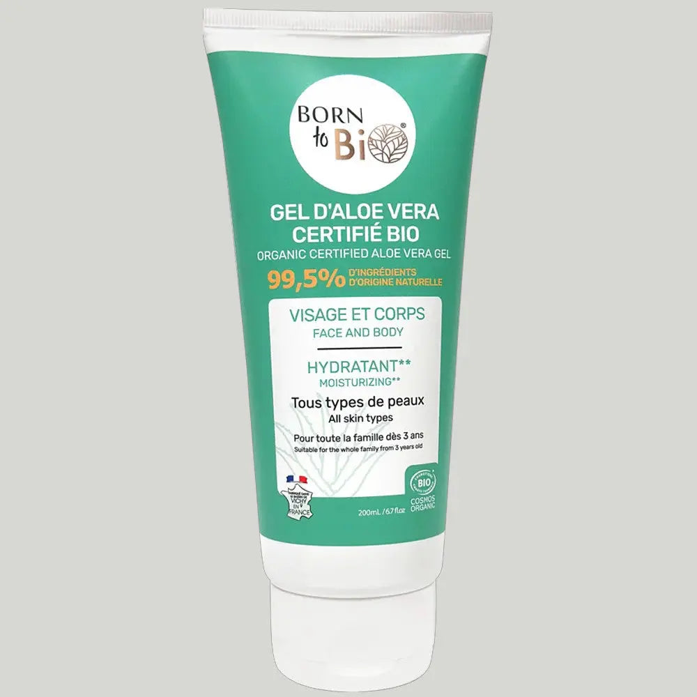 Gel Aloe vera Certifié Bio Born to Bio