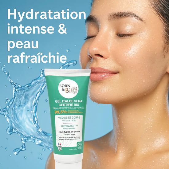 Gel Aloe vera Certifié Bio Born to Bio