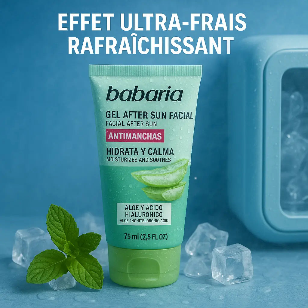 Gel Visage Après-Soleil à l'Aloe Vera 75 ml - Babaria Babaria