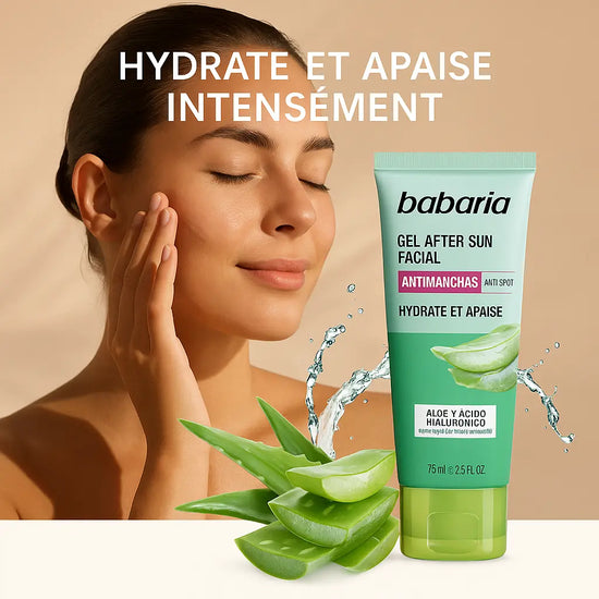 Gel Visage Après-Soleil à l'Aloe Vera 75 ml - Babaria Babaria