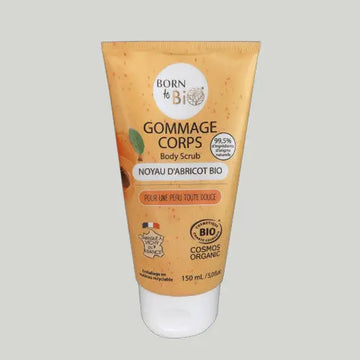 Gommage Corps Noyau d'Abricot - Certifié Bio Born to Bio