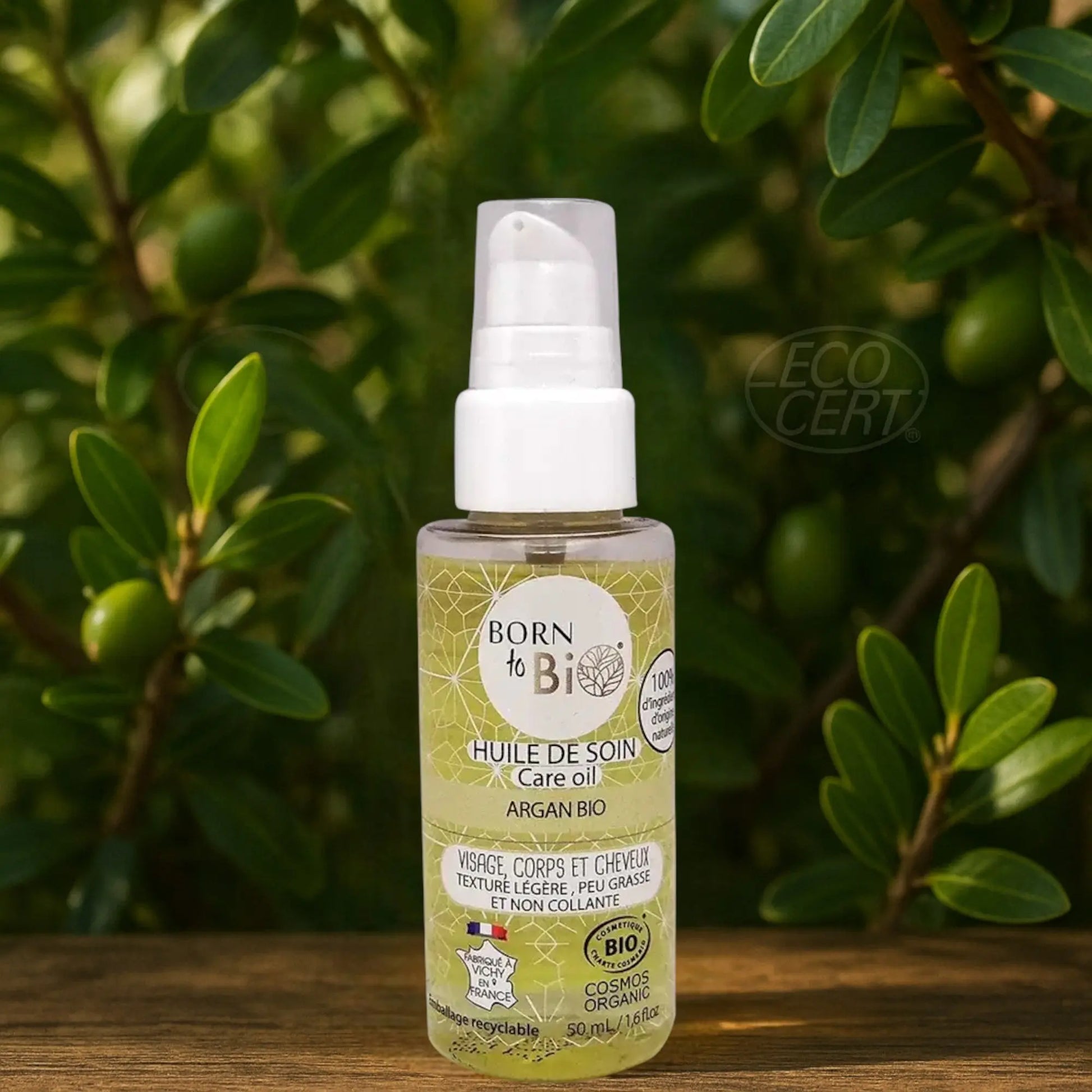 Huile d'Argan - Soin multi-usage, Certifiée Bio Born to Bio