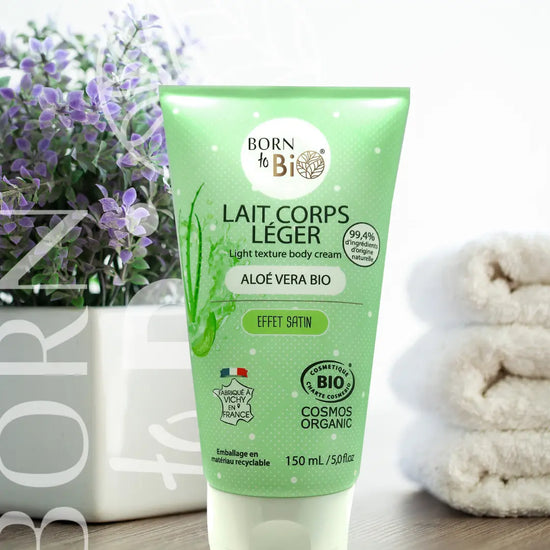 Lait Corps Léger Aloé Vera - Certifié Bio-1