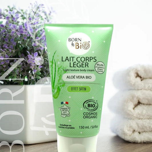 Lait Corps Léger Aloé Vera - Certifié Bio-1