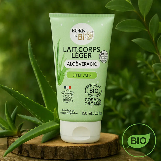 Lait Corps Léger Aloé Vera - Certifié Bio Born to Bio