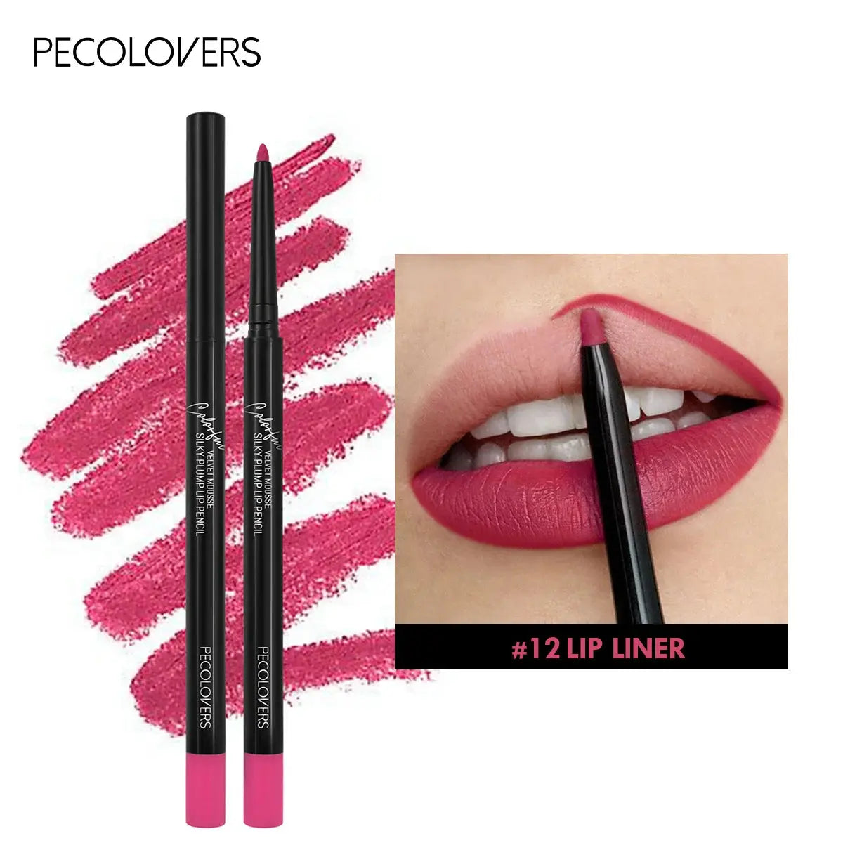 PECOLOVERS - Crayon à lèvres mat imperméable