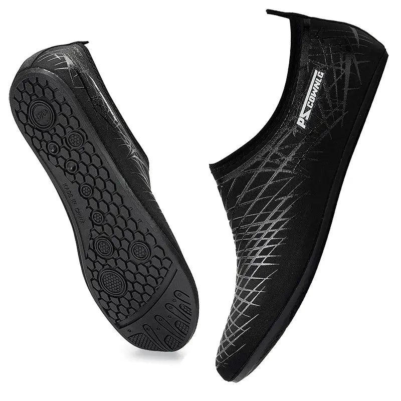 PSCOWNLG Chaussures aquatiques - Chaussettes à séchage rapide pour la plage, la natation, le yoga, les exercices aquatiques