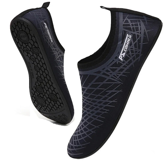 PSCOWNLG Chaussures aquatiques - Chaussettes à séchage rapide pour la plage, la natation, le yoga, les exercices aquatiques