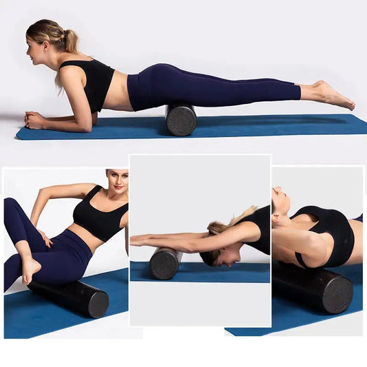 PulseRoll EPP - Rouleau de Yoga en mousse EPP, portable, pour exercices de Pilates