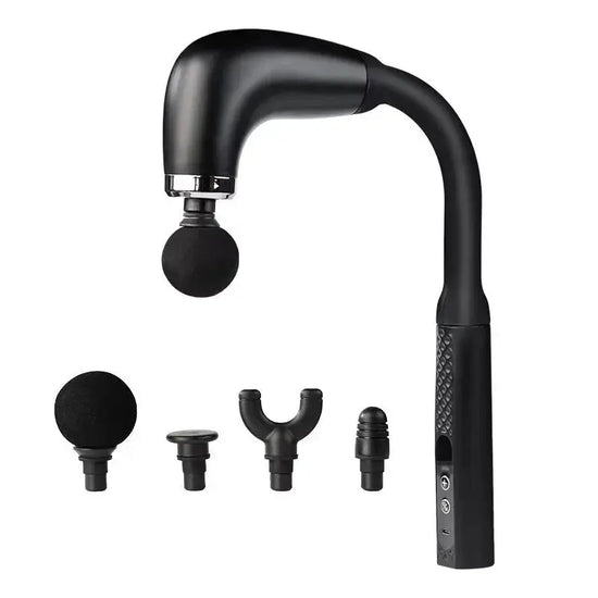 HOMEFISH - Pistolet de massage électrique portatif rechargeable pour usage domestique