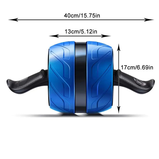 AbdoRoller Pro - Roue abdominale saine avec tapis de genou