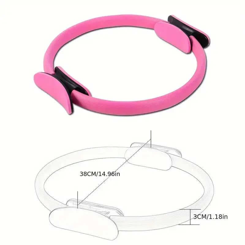 ZenCircle - Cercle d'anneau de remise en forme de Yoga, Pilates pour femme