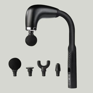 HOMEFISH - Pistolet de massage électrique portatif rechargeable pour usage domestique Purmental