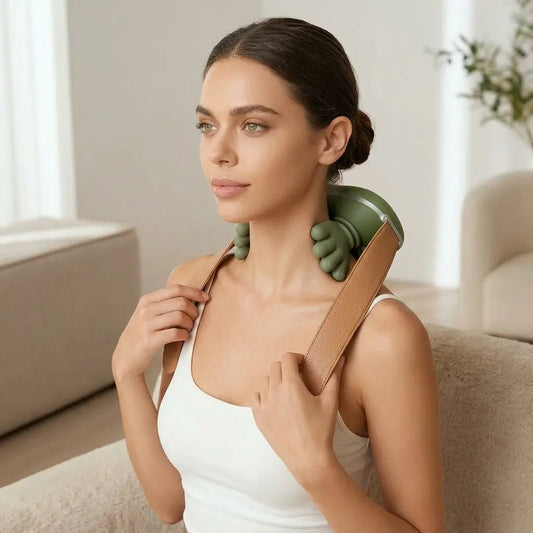 Appareil massant nuque chauffant - massage cou et épaules — Image 2