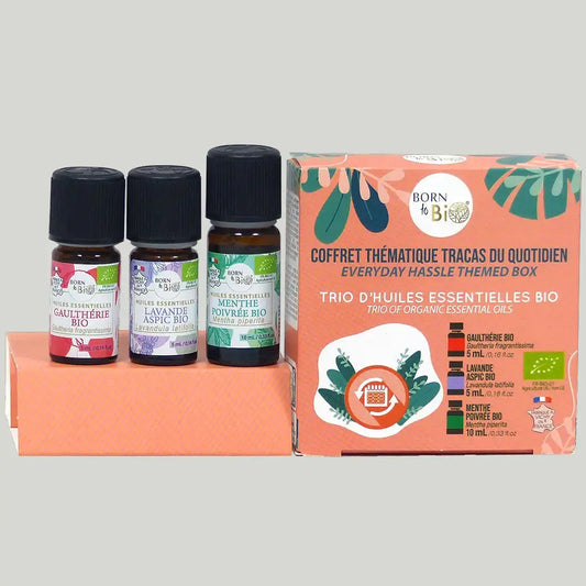 Coffret thématique tracas du quotidien Born to Bio