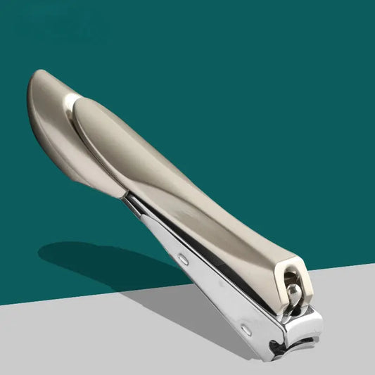 Coupe-ongles en acier inoxydable anti-éclaboussures Purmental