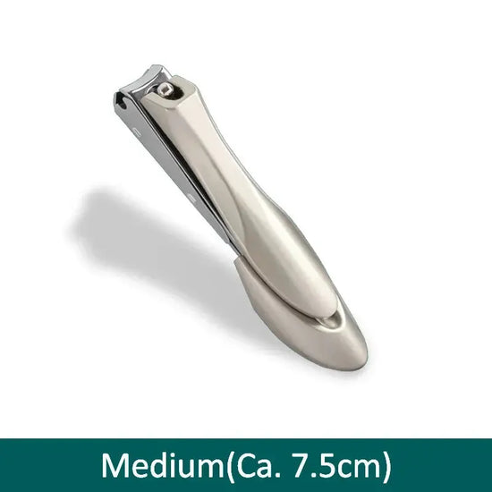 Coupe-ongles en acier inoxydable anti-éclaboussures