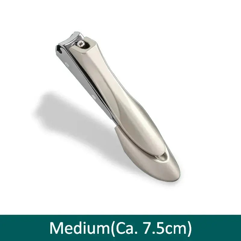 Coupe-ongles en acier inoxydable anti-éclaboussures