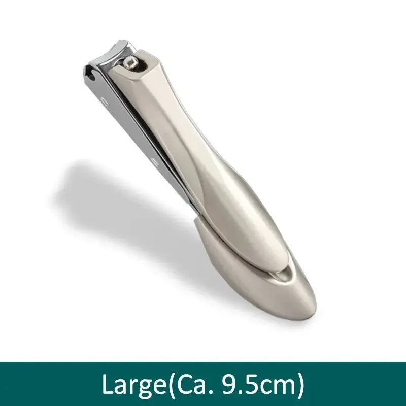 Coupe-ongles en acier inoxydable anti-éclaboussures
