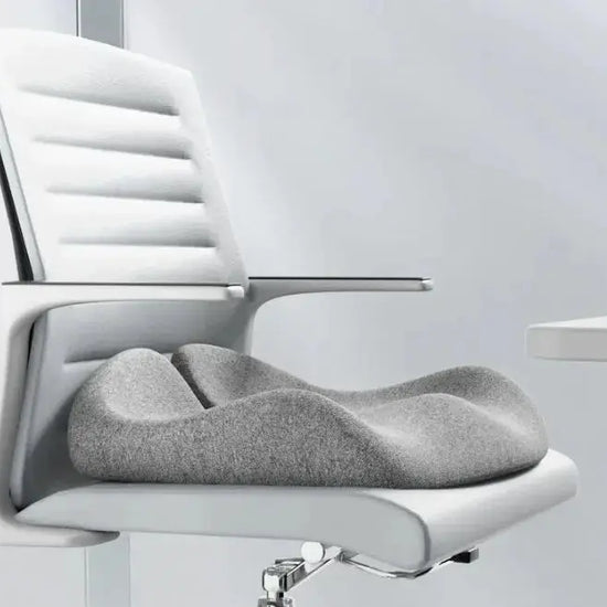 Coussin ergonomique en mousse à mémoire de forme pour siège de bureau ou de voiture - Purmental