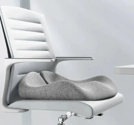 Coussin ergonomique en mousse à mémoire de forme pour siège de bureau ou de voiture - Purmental