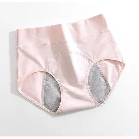 Culottes menstruelles en coton à taille haute - sous-vêtements périodiques anti-fuites - Purmental