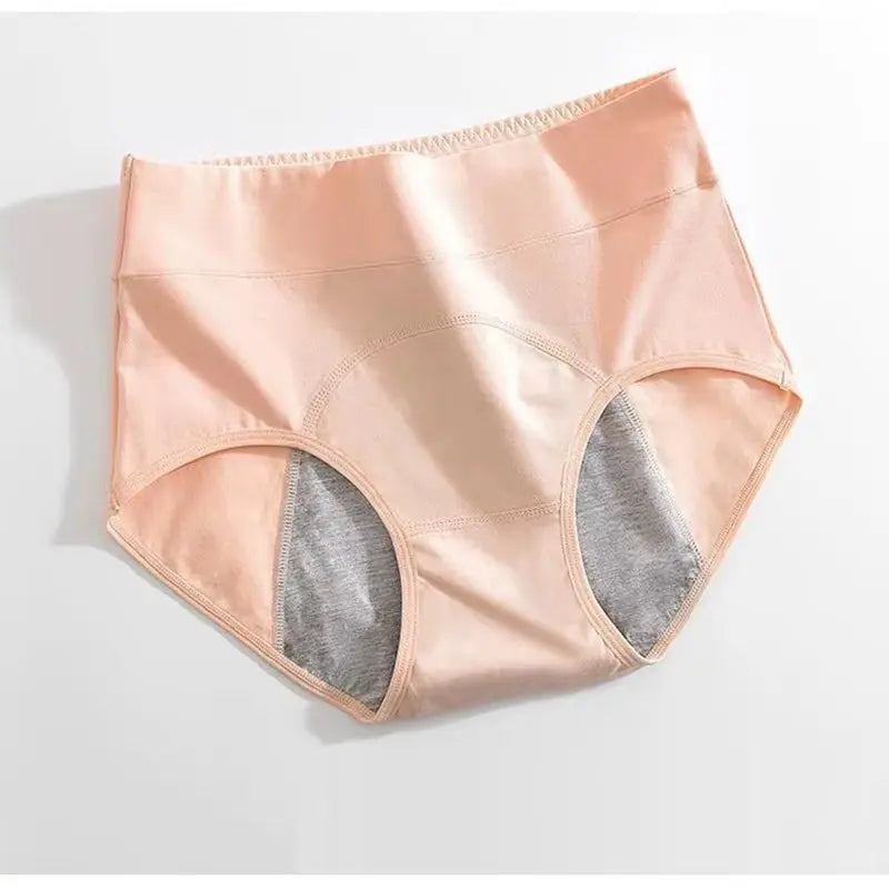 Culottes menstruelles en coton à taille haute - sous-vêtements périodiques anti-fuites - Purmental