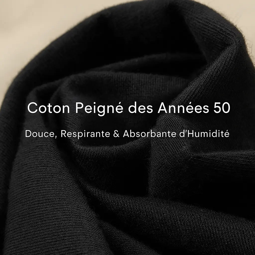 Culottes menstruelles en coton à taille haute - sous-vêtements périodiques anti-fuites - Purmental