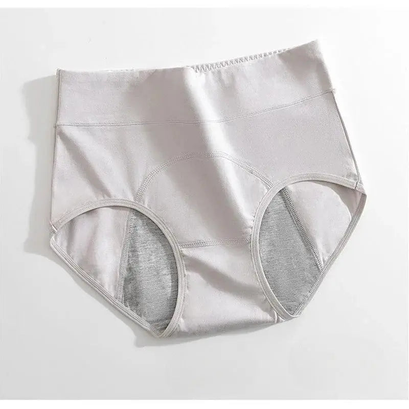 Culottes menstruelles en coton à taille haute - sous-vêtements périodiques anti-fuites - Purmental