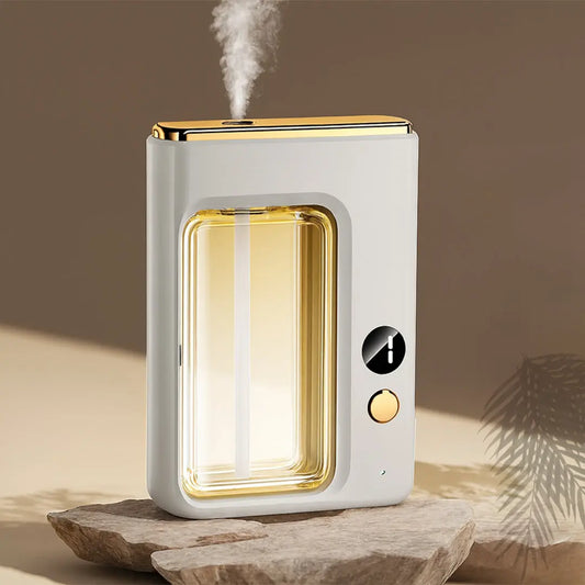 Diffuseur d'huiles essentielles, machine d'aromathérapie,  affichage numérique, 7 vitesses réglables - Purmental