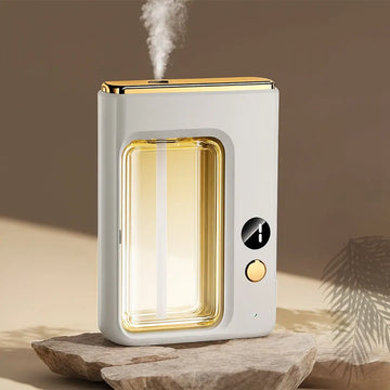Diffuseur d'huiles essentielles, machine d'aromathérapie,  affichage numérique, 7 vitesses réglables - Purmental
