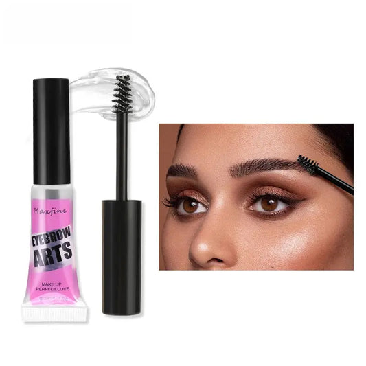 Gel à sourcils longue tenue, fixe, étanche, séchage rapide, transparent Purmental