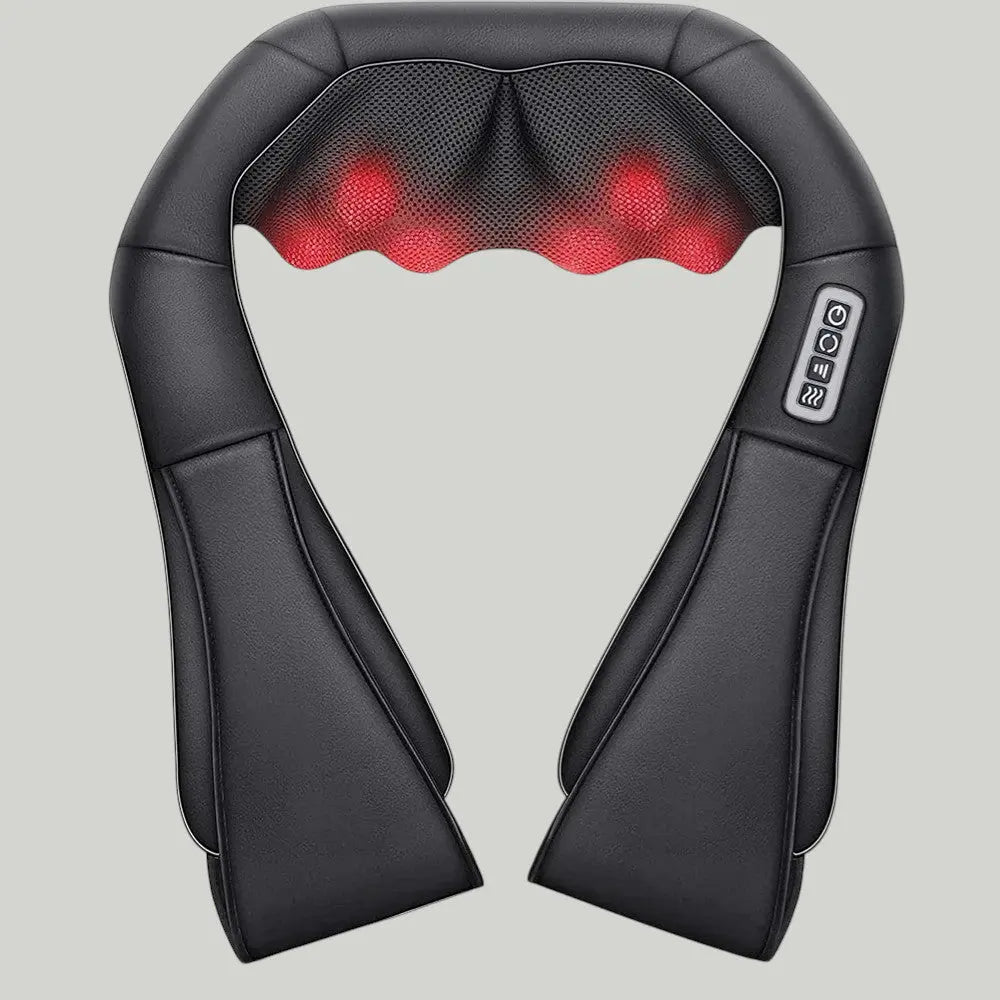 Masseur Cervical Shiatsu Chauffant pour le cou et les épaules - Purmental