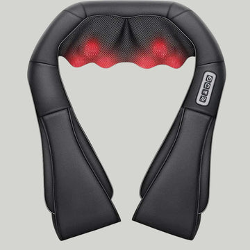 Masseur Cervical Shiatsu Chauffant pour le cou et les épaules - Purmental